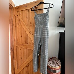 Abercrombie & Fitch belted menswear jumpsuit. Size medium